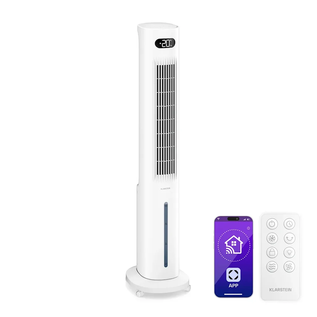 Klarstein Polar Smart 5L 300m³/h Blanc