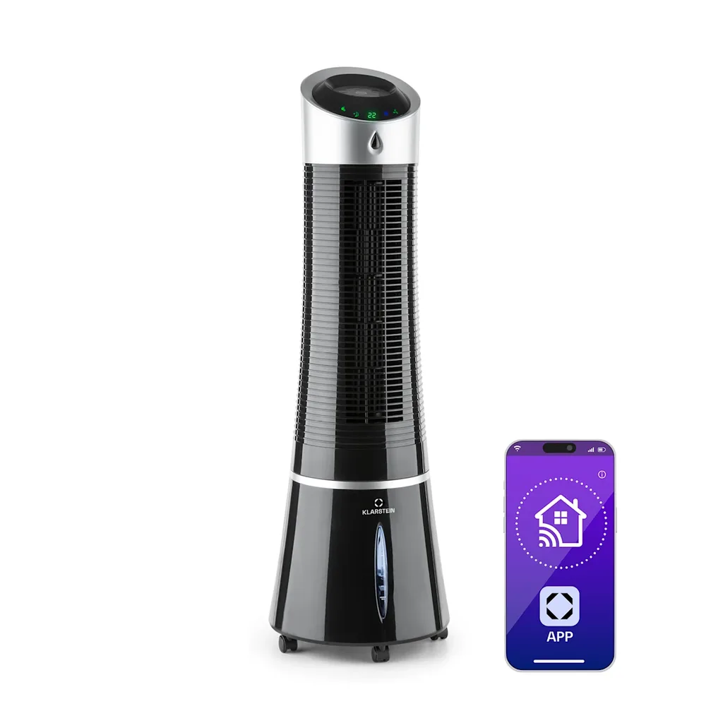 Klarstein Skyscraper Smart 6L 180m³/h Noir