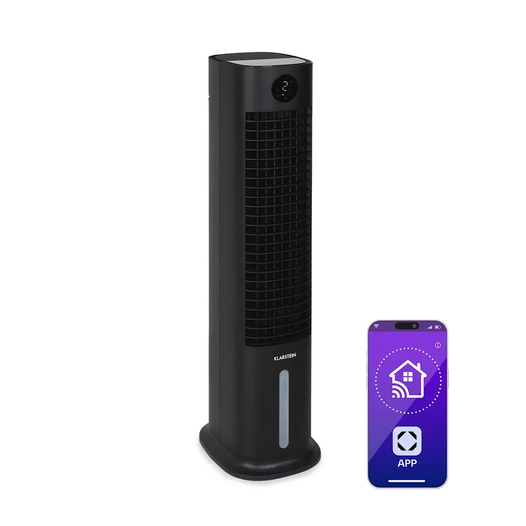 Klarstein Skytower Smart 8L 460m³/h Noir
